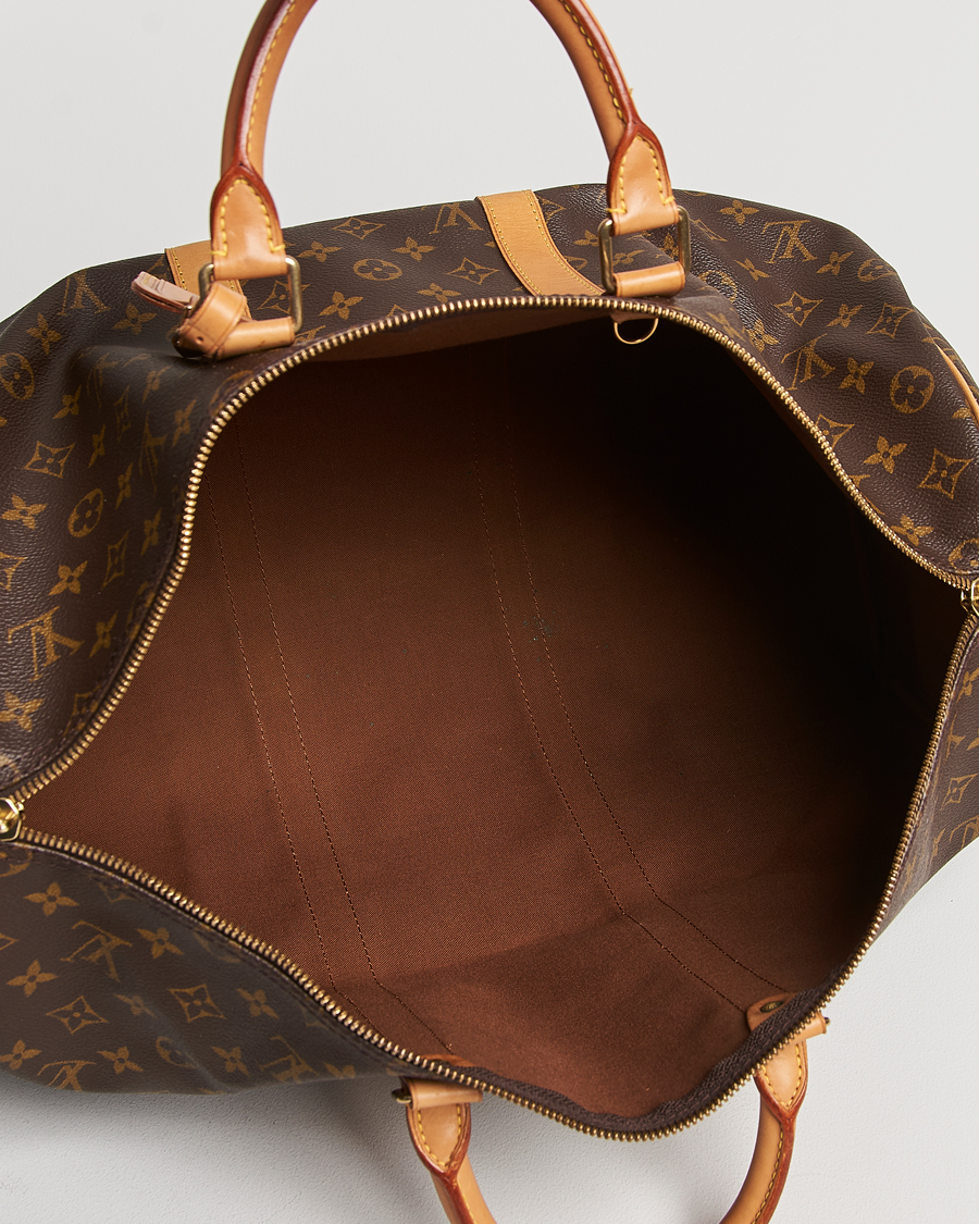 Homme | Louis Vuitton Pre-Owned Keepall Bandoulière 50 Monogram | Louis Vuitton Pre-Owned | Keepall Bandoulière 50 Monogram