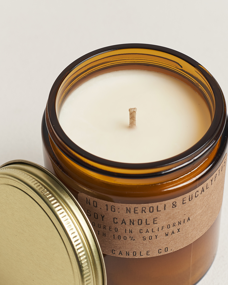 Homme | P.F. Candle Co. | P.F. Candle Co. | Soy Candle No.16 Neroli & Eucalyptus 204g 