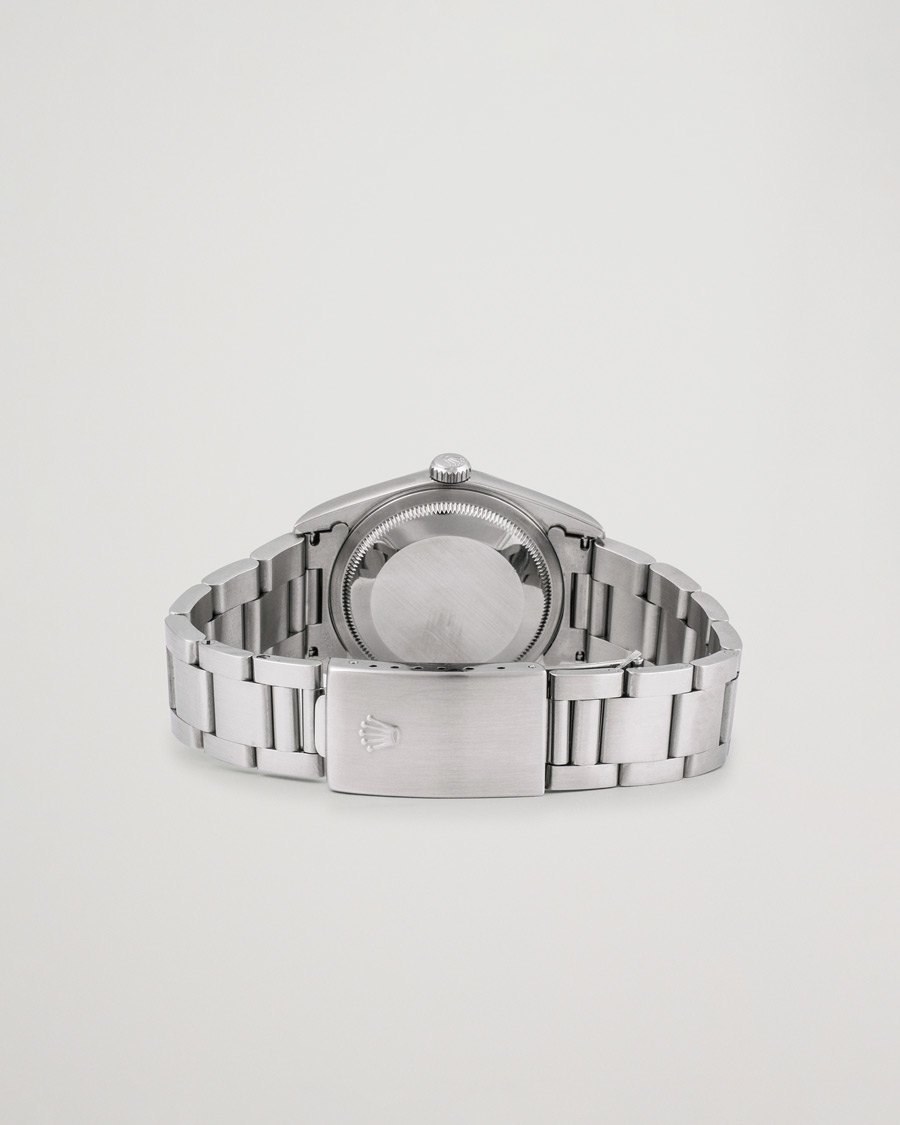 Homme | Rolex Pre-Owned Datejust 16200 Oystert Perpetual Steel Silver | Rolex Pre-Owned | Datejust 16200 Oystert Perpetual Steel Silver