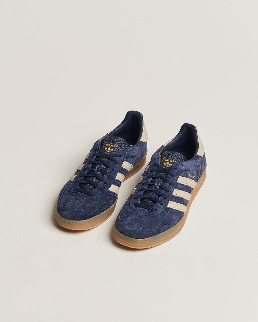 Homme |  | adidas Originals | Gazelle Indoor Sneaker Blue/Beige