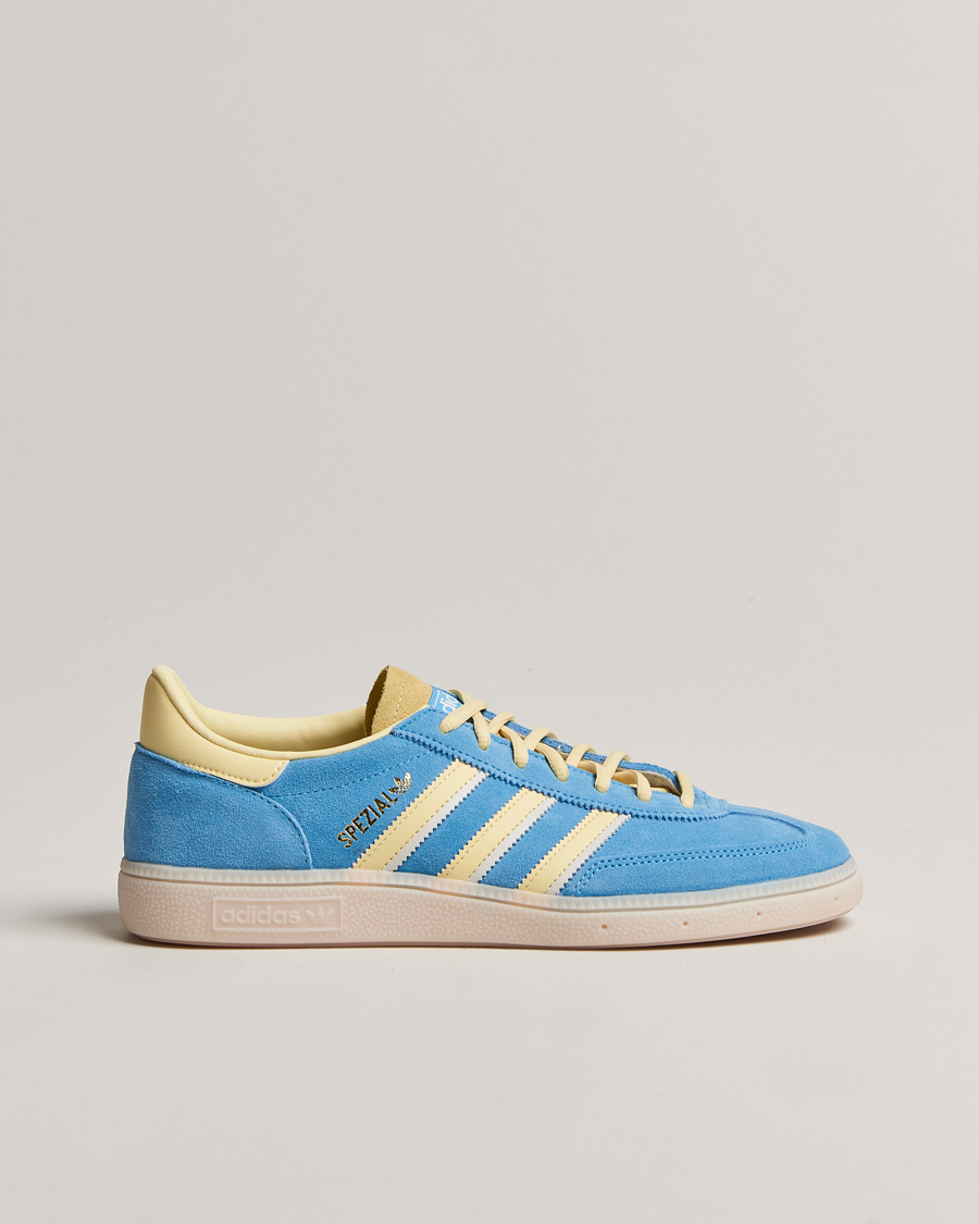 Homme | adidas Originals Handball Spezial Sneaker Blue/Yellow | adidas Originals | Handball Spezial Sneaker Blue/Yellow