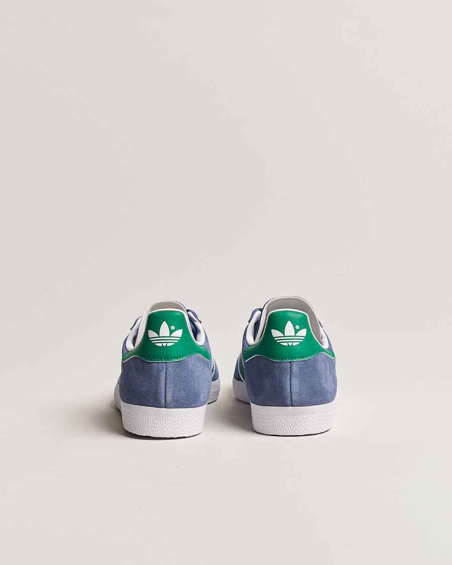 Homme | adidas Originals Gazelle Sneaker Blue/Green | adidas Originals | Gazelle Sneaker Blue/Green