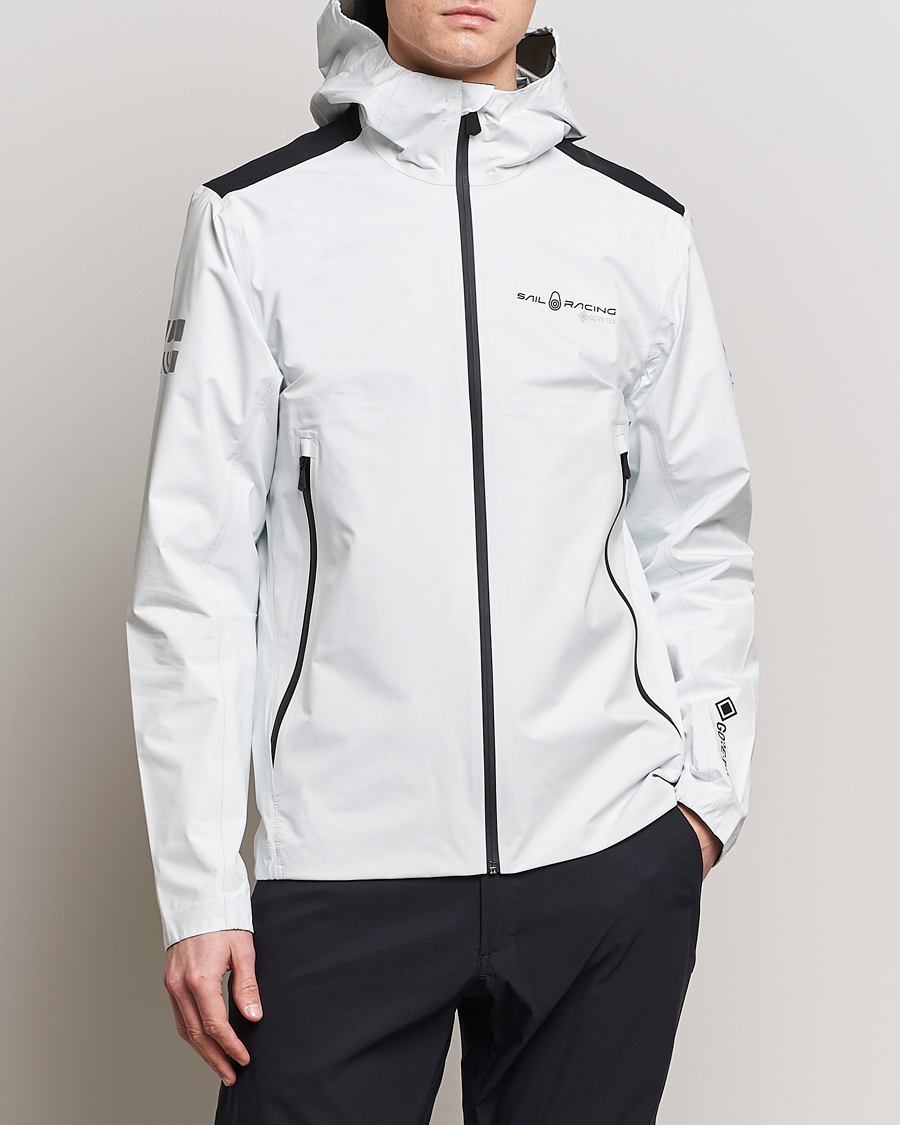 Homme | Sail Racing | Sail Racing | Spray Gore-Tex Hooded Jacket Storm White
