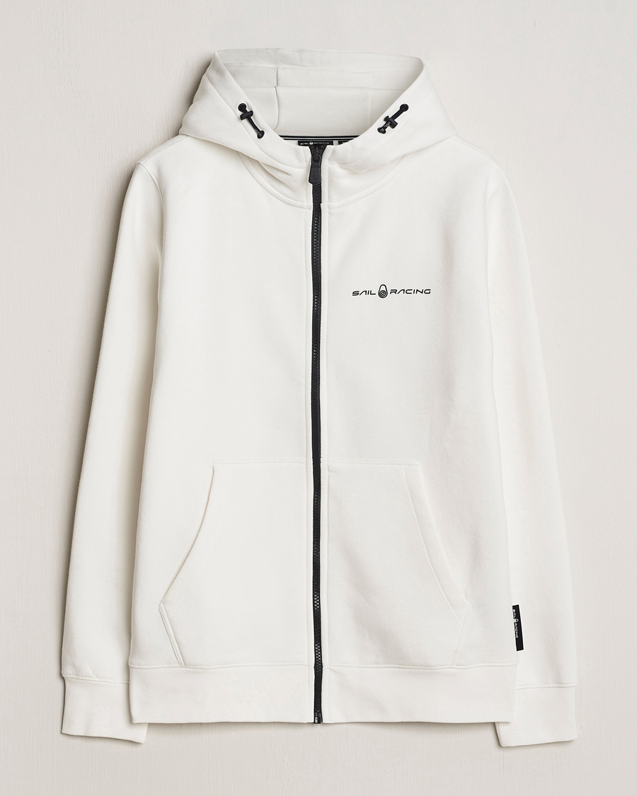 Homme | Pulls Et Tricots | Sail Racing | Bowman Full Zip Hoodie Storm White