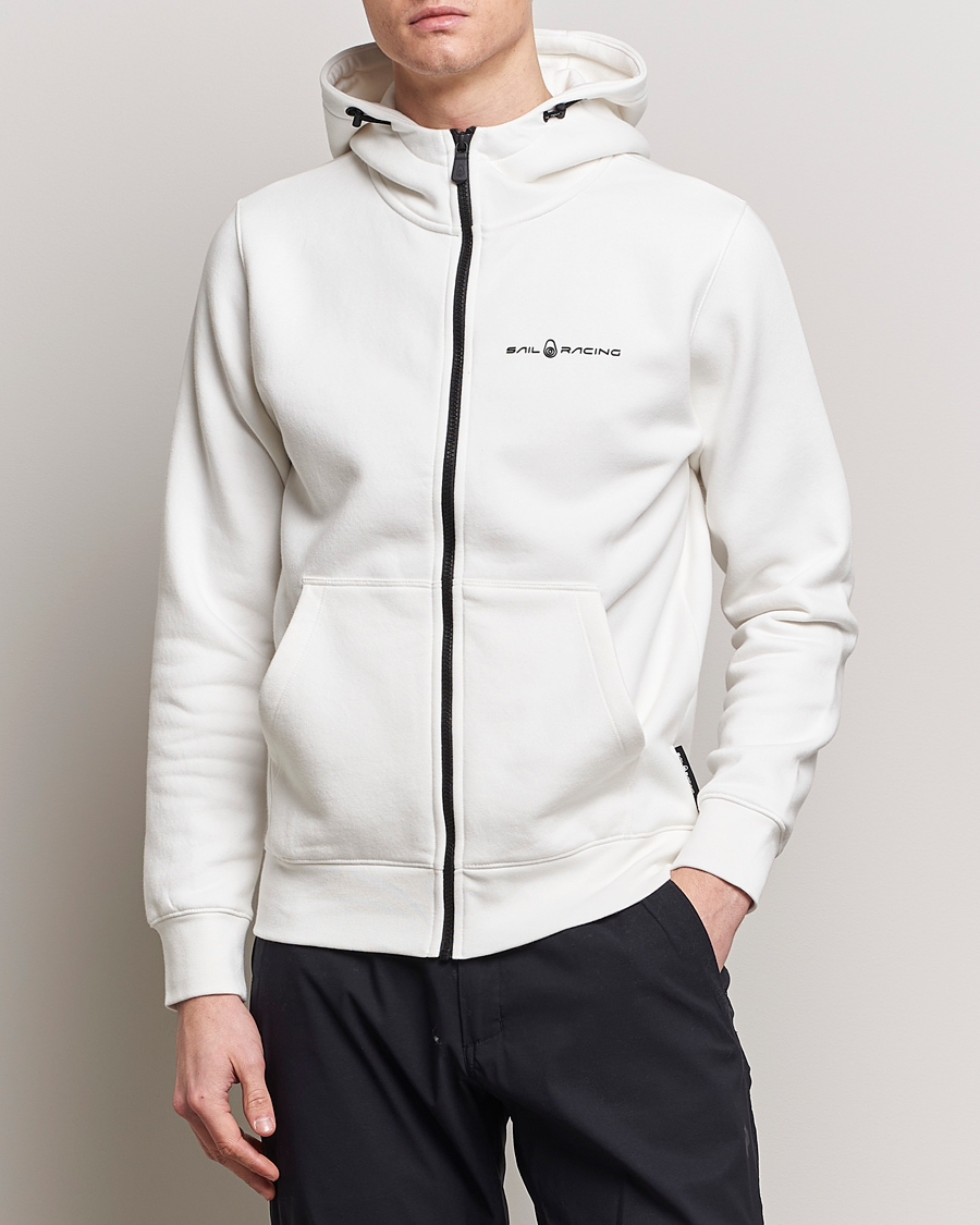 Homme | Pulls Et Tricots | Sail Racing | Bowman Full Zip Hoodie Storm White