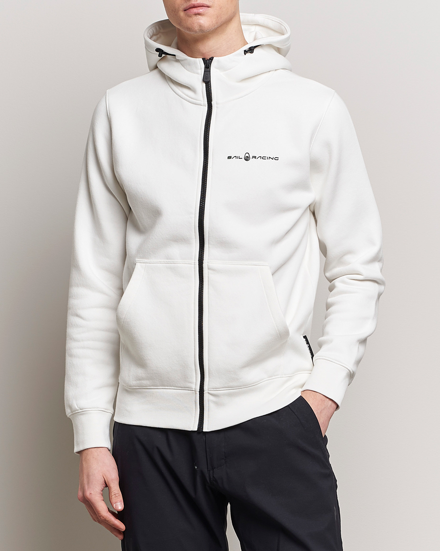 Homme | Pulls Et Tricots | Sail Racing | Bowman Full Zip Hoodie Storm White
