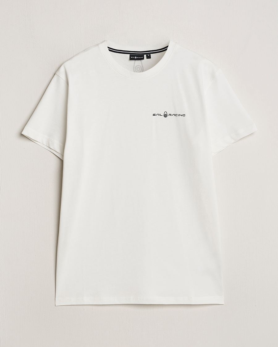 Homme | T-shirts | Sail Racing | Bowman Crew Neck T-Shirt Storm White