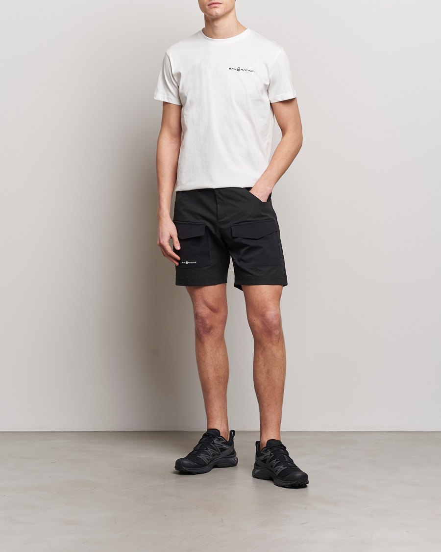 Homme | T-shirts | Sail Racing | Bowman Crew Neck T-Shirt Storm White