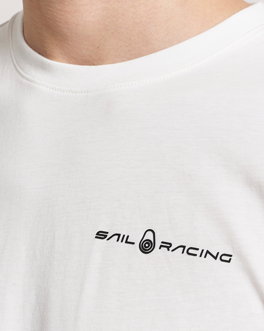 Homme | T-shirts | Sail Racing | Bowman Crew Neck T-Shirt Storm White