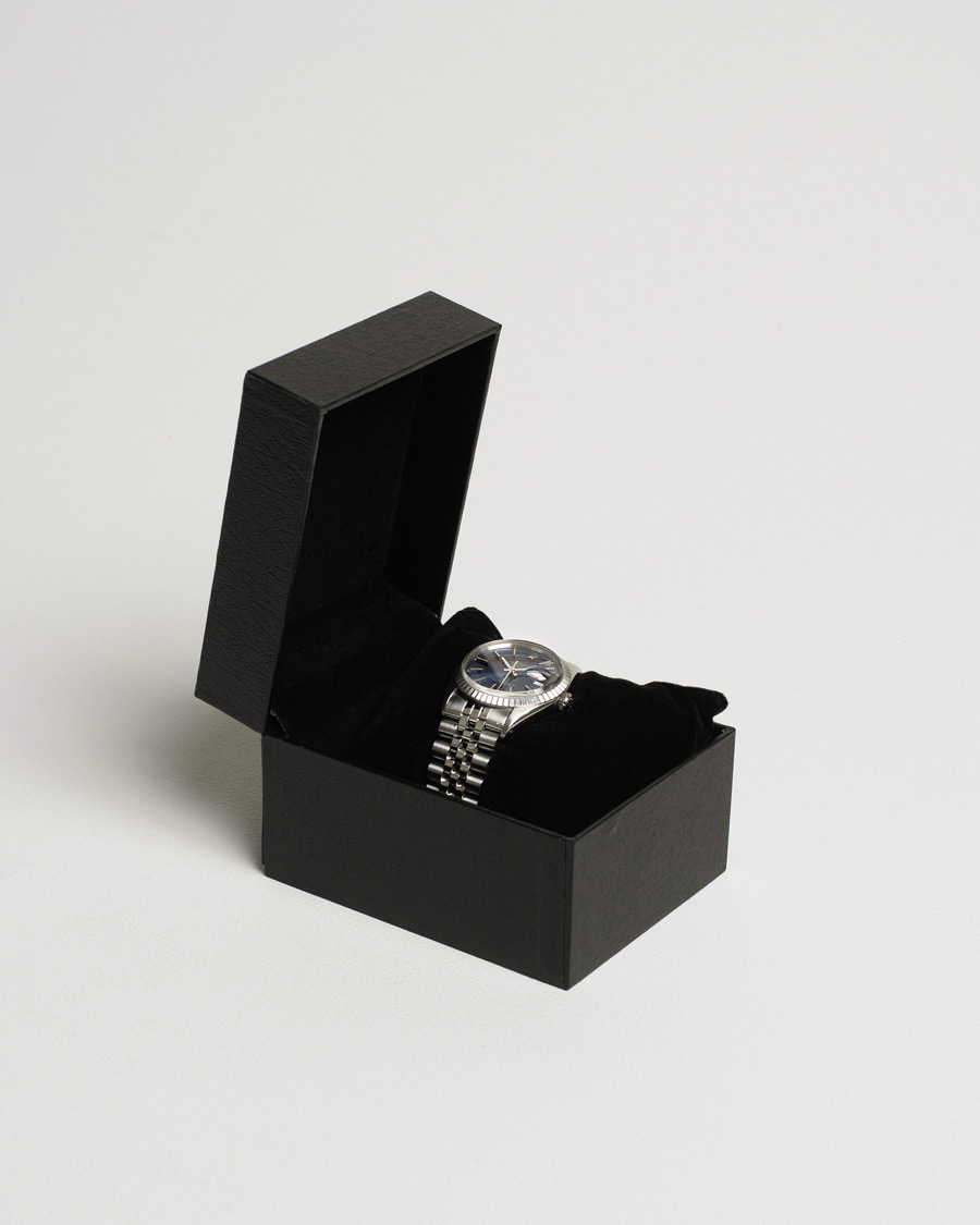 Homme | Rolex Pre-Owned Datejust 16030 Oyster Perpetual Blue Silver | Rolex Pre-Owned | Datejust 16030 Oyster Perpetual Blue Silver