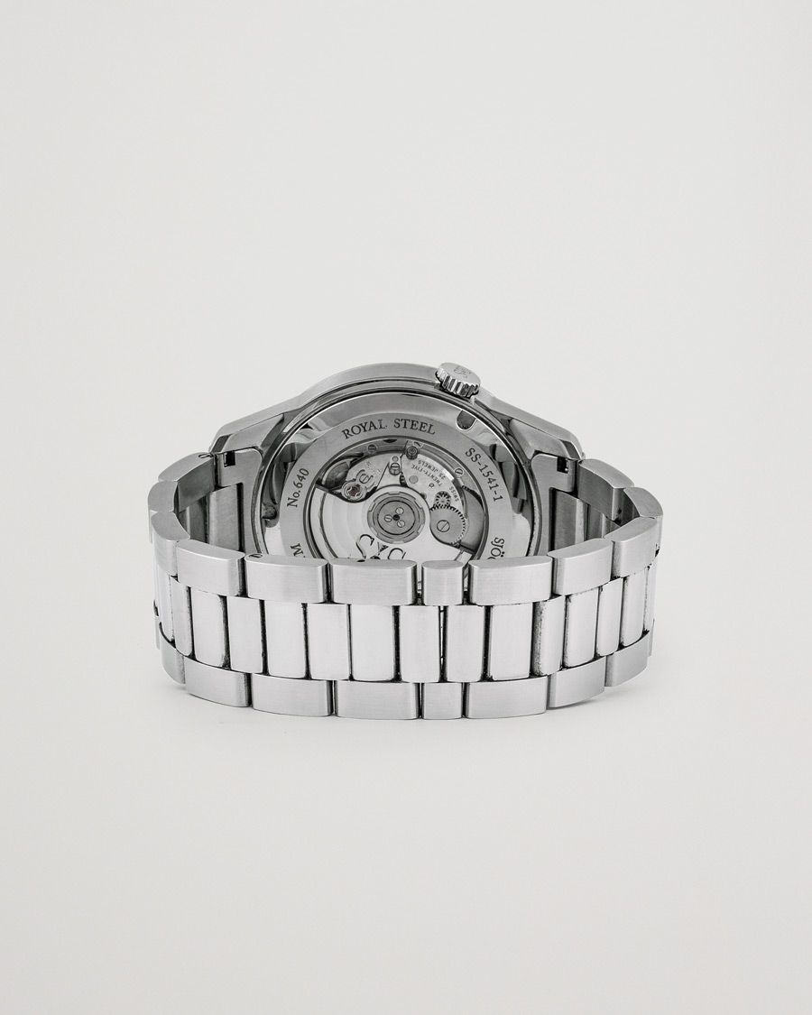 Homme | Sjöö Sandström Pre-Owned Royal Steel Classic 41mm Silver | Sjöö Sandström Pre-Owned | Royal Steel Classic 41mm Silver