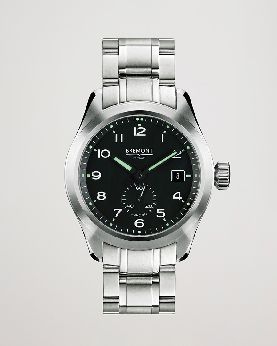 Homme | Bremont Pre-Owned Broadsword 40mm Steel Bracelet Black Dial Silver | Bremont Pre-Owned | Broadsword 40mm Steel Bracelet Black Dial Silver