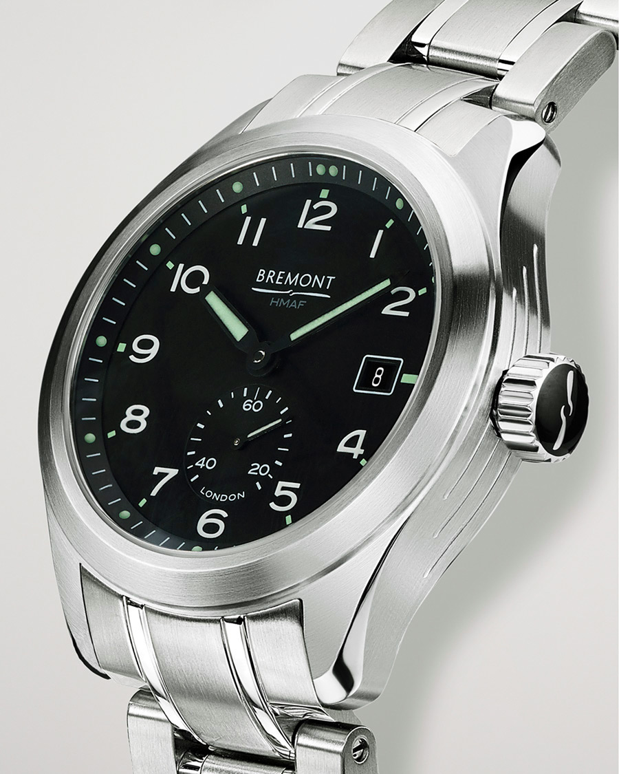 Homme | Bremont Pre-Owned Broadsword 40mm Steel Bracelet Black Dial Silver | Bremont Pre-Owned | Broadsword 40mm Steel Bracelet Black Dial Silver