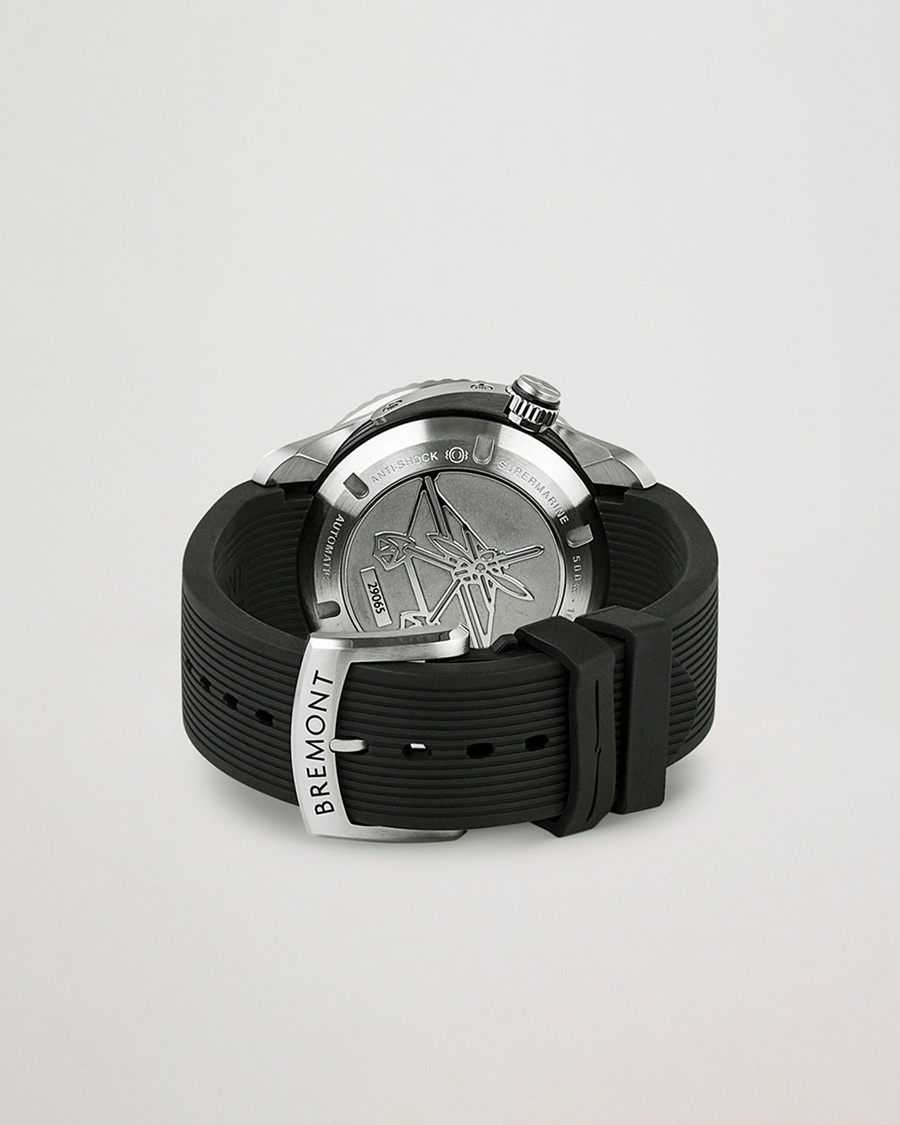 Homme | Bremont Pre-Owned S500 Supermarine 43mm Black Dial Silver | Bremont Pre-Owned | S500 Supermarine 43mm Black Dial Silver