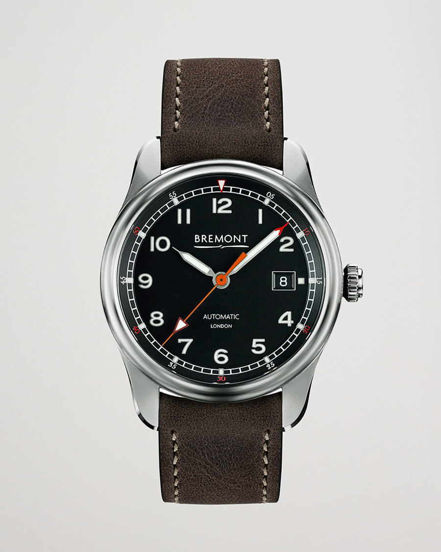 Homme | Bremont Pre-Owned Airco Mach 1 40mm Black Dial Silver | Bremont Pre-Owned | Airco Mach 1 40mm Black Dial Silver