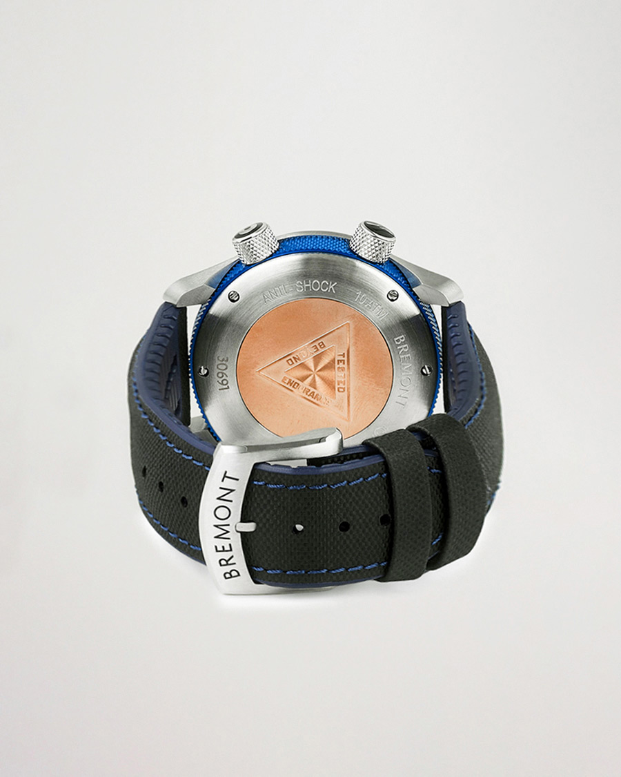 Homme | Bremont Pre-Owned MBII Pilot Watch 43mm Blue Dial Silver | Bremont Pre-Owned | MBII Pilot Watch 43mm Blue Dial Silver