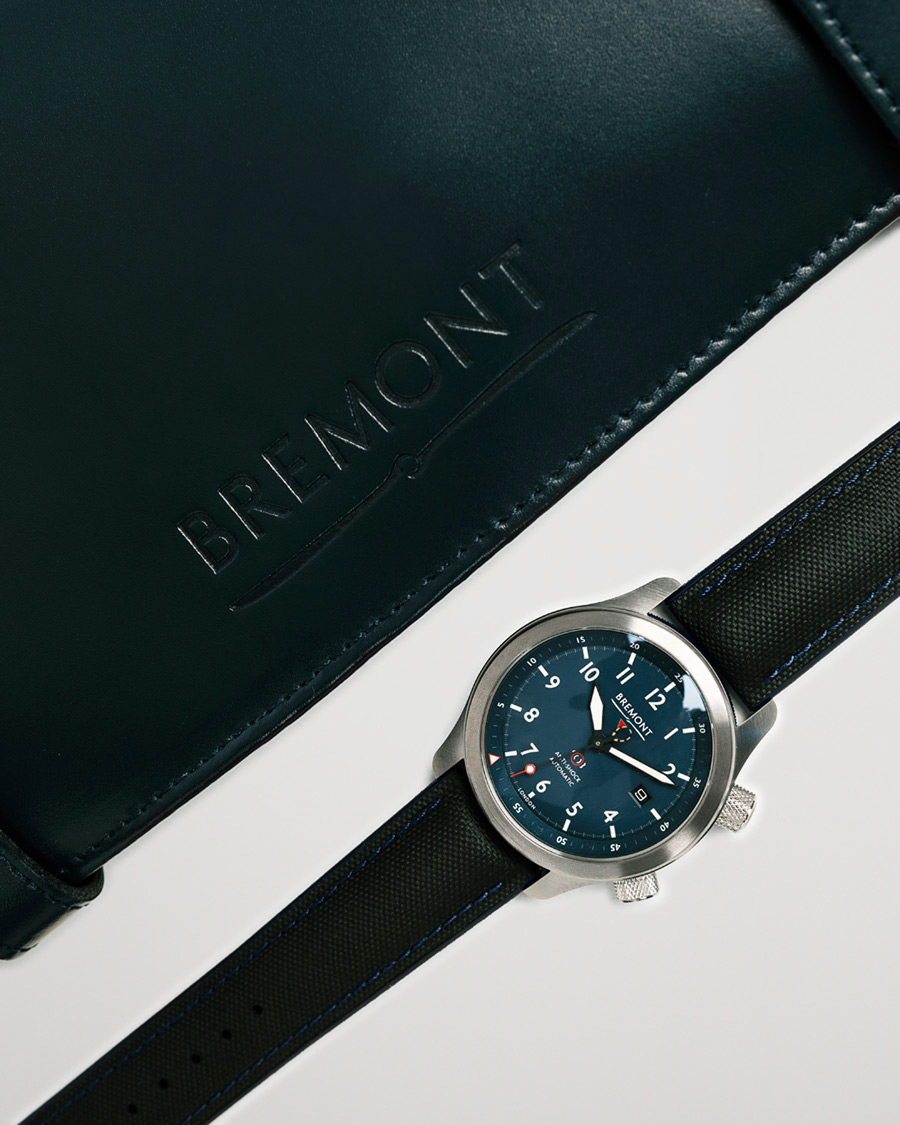 Homme | Bremont Pre-Owned MBII Pilot Watch 43mm Blue Dial Silver | Bremont Pre-Owned | MBII Pilot Watch 43mm Blue Dial Silver