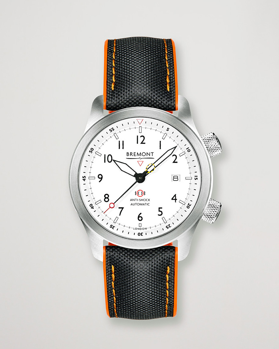 Homme | Bremont Pre-Owned MBII Pilot Watch 43mm White Dial Silver | Bremont Pre-Owned | MBII Pilot Watch 43mm White Dial Silver