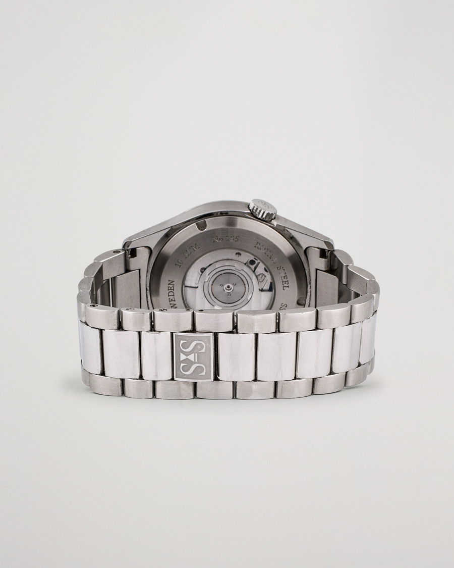 d'occasion | Pre-Owned & Vintage Watches | Sjöö Sandström Pre-Owned | Royal Steel Classic 36mm 1636-1 Silver
