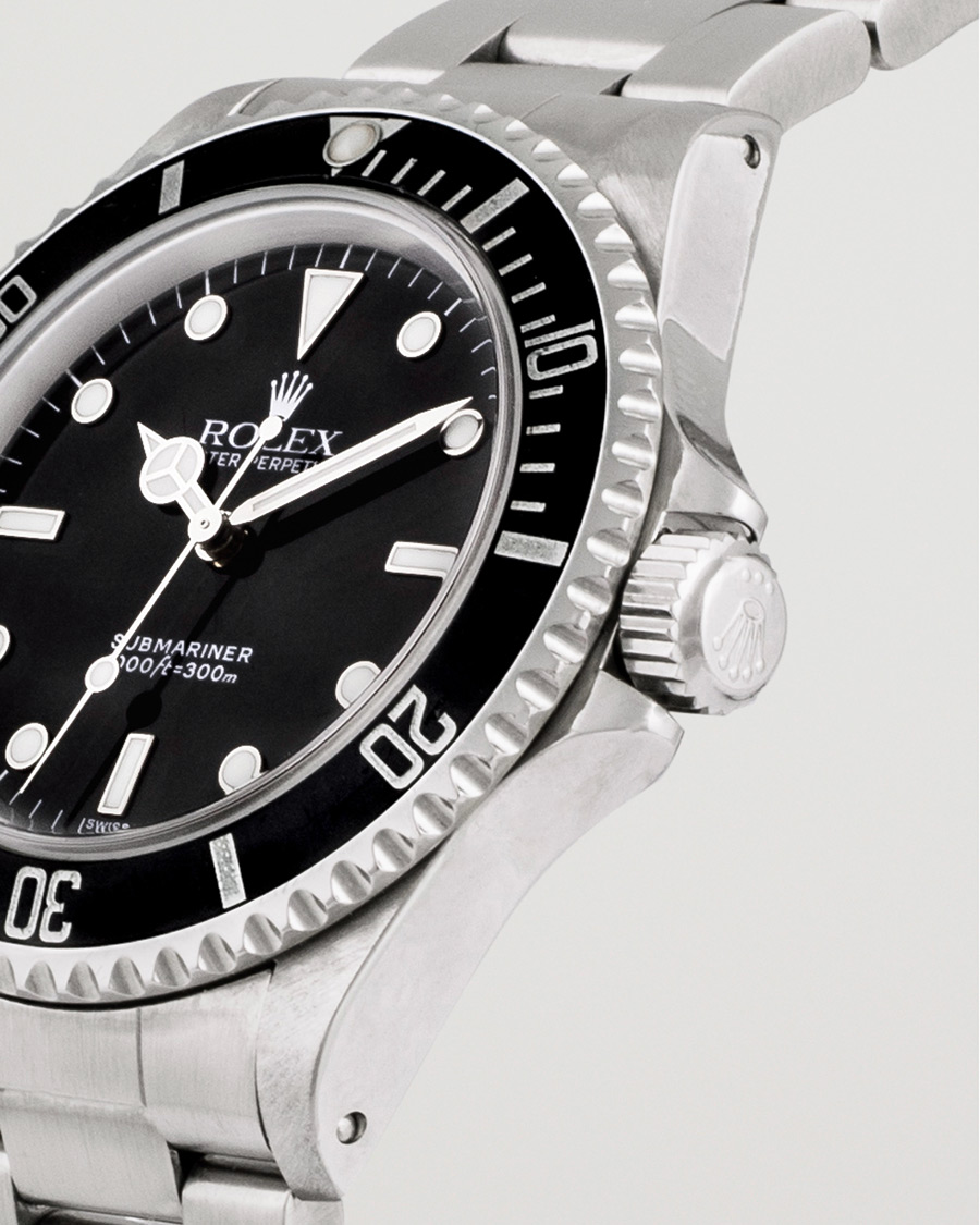 Homme | Rolex Pre-Owned Submariner 14060 Oyster Perpetual Silver | Rolex Pre-Owned | Submariner 14060 Oyster Perpetual Silver