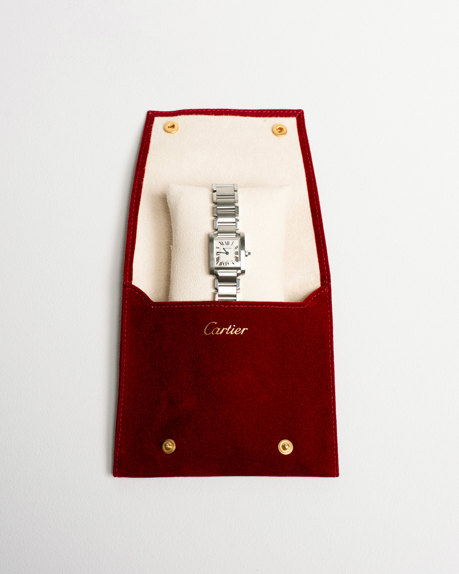 Homme | Cartier Pre-Owned Tank Francaise Silver | Cartier Pre-Owned | Tank Francaise Silver