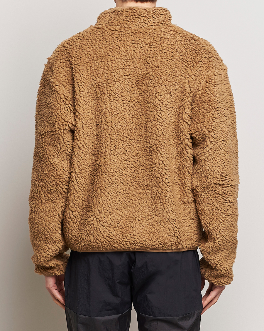Homme | Pulls Et Tricots | District Vision | Half Zip Pile Fleece Sand