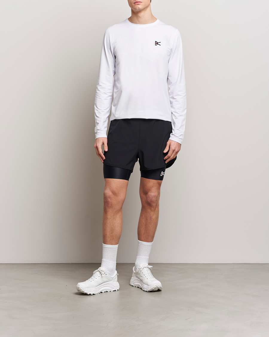 Homme | Shorts | District Vision | Layered Trail Shorts Black