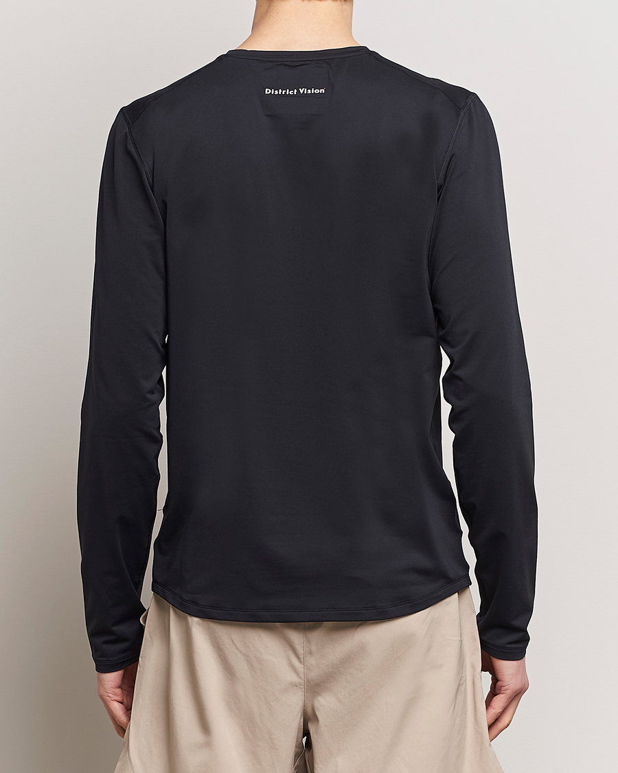 Homme | T-shirts | District Vision | Lightweight Long Sleeve T-Shirt Black