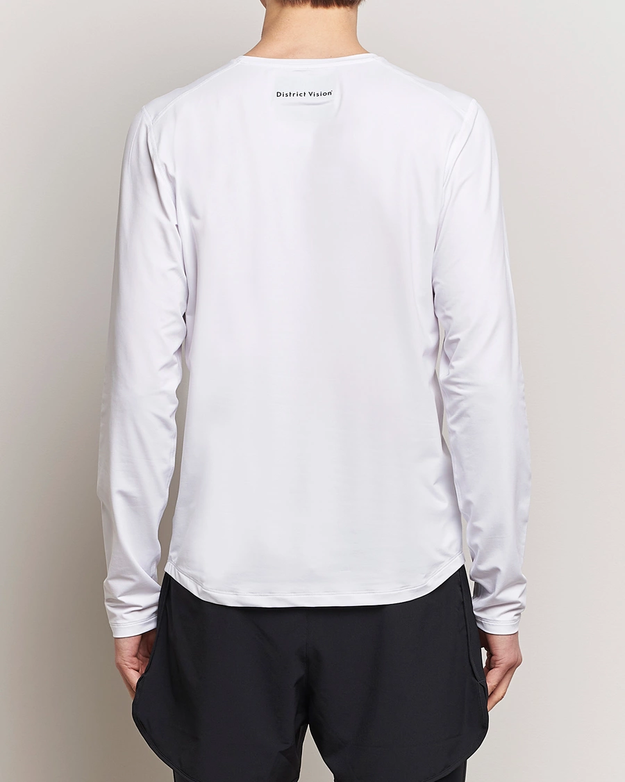 Homme | T-shirts | District Vision | Lightweight Long Sleeve T-Shirt White