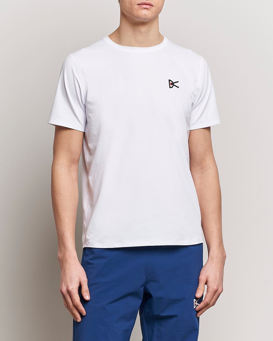 Homme | Active | District Vision | Lightweight Short Sleeve T-Shirts White