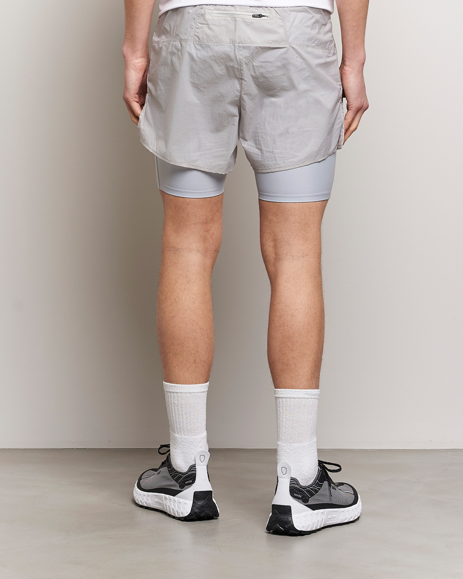 Homme | Shorts | District Vision | Ripstop Layered Trail Shorts Moonbeam