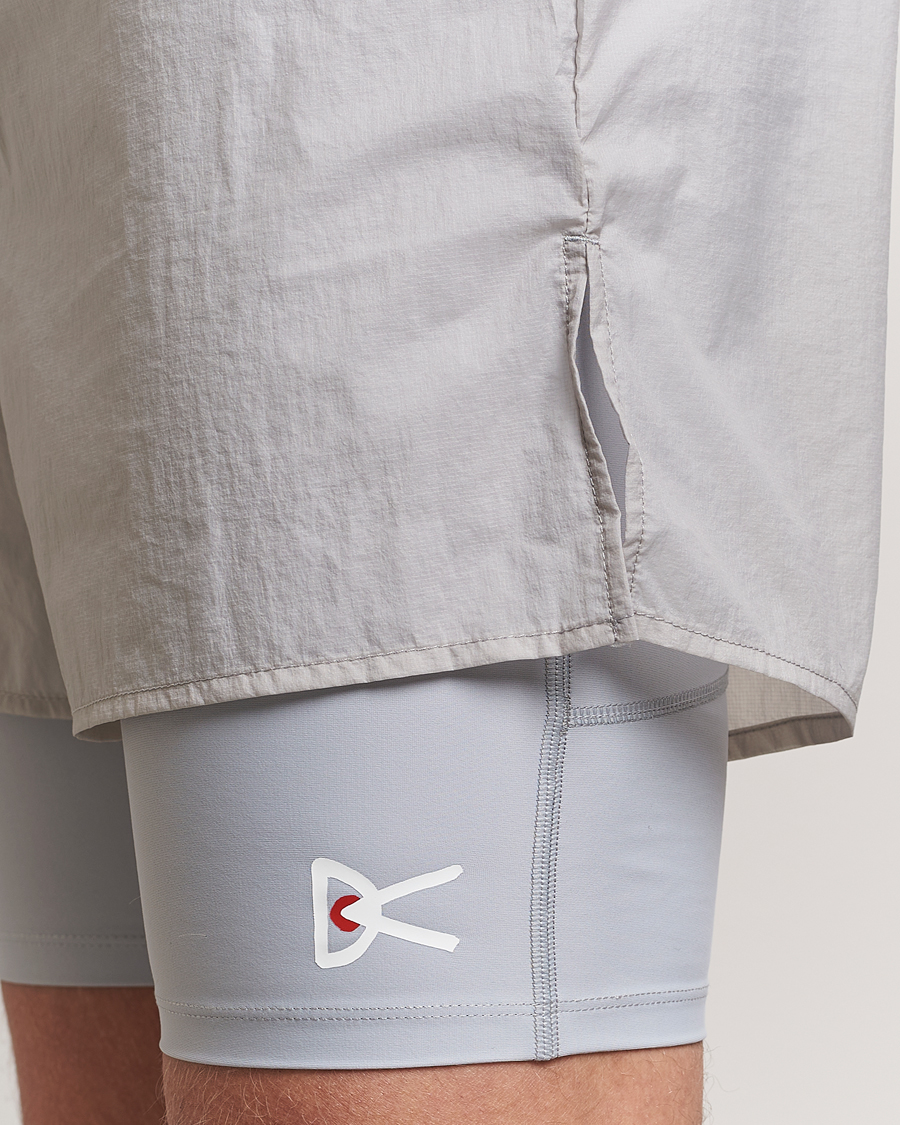 Homme | Shorts | District Vision | Ripstop Layered Trail Shorts Moonbeam
