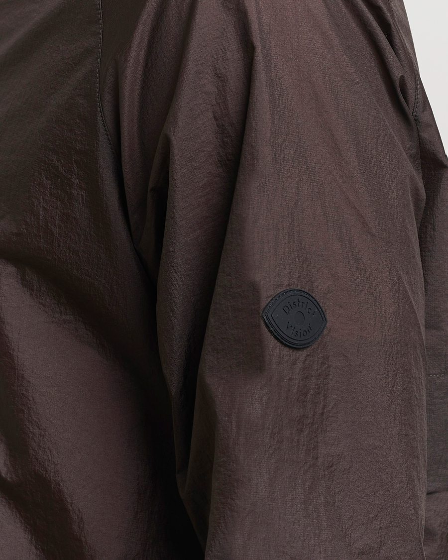 Homme | Manteaux Et Vestes | District Vision | Ultralight Packable DWR Wind Jacket Cacao