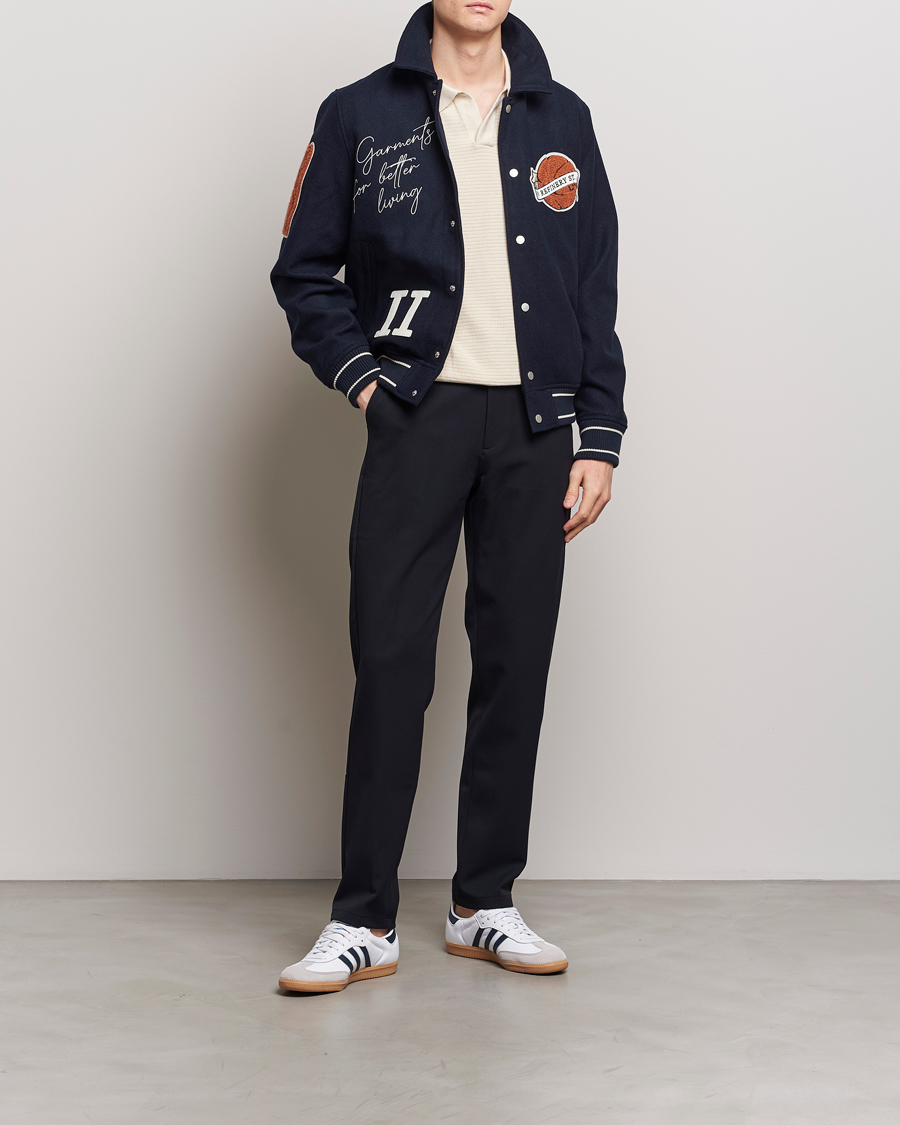 Homme | Pantalons | LES DEUX | Como Reg Suit Pants Navy