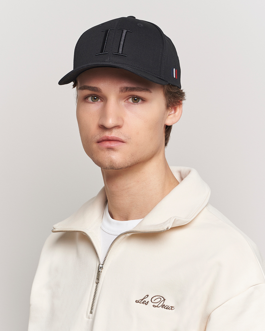 Homme | Bobs Et Casquettes | LES DEUX | Encore Organic Cotton Baseball Cap II Black