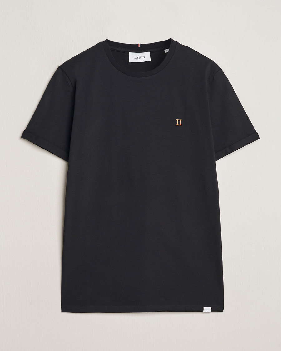Homme | T-shirts | LES DEUX | Nørregaard Cotton T-Shirt Black