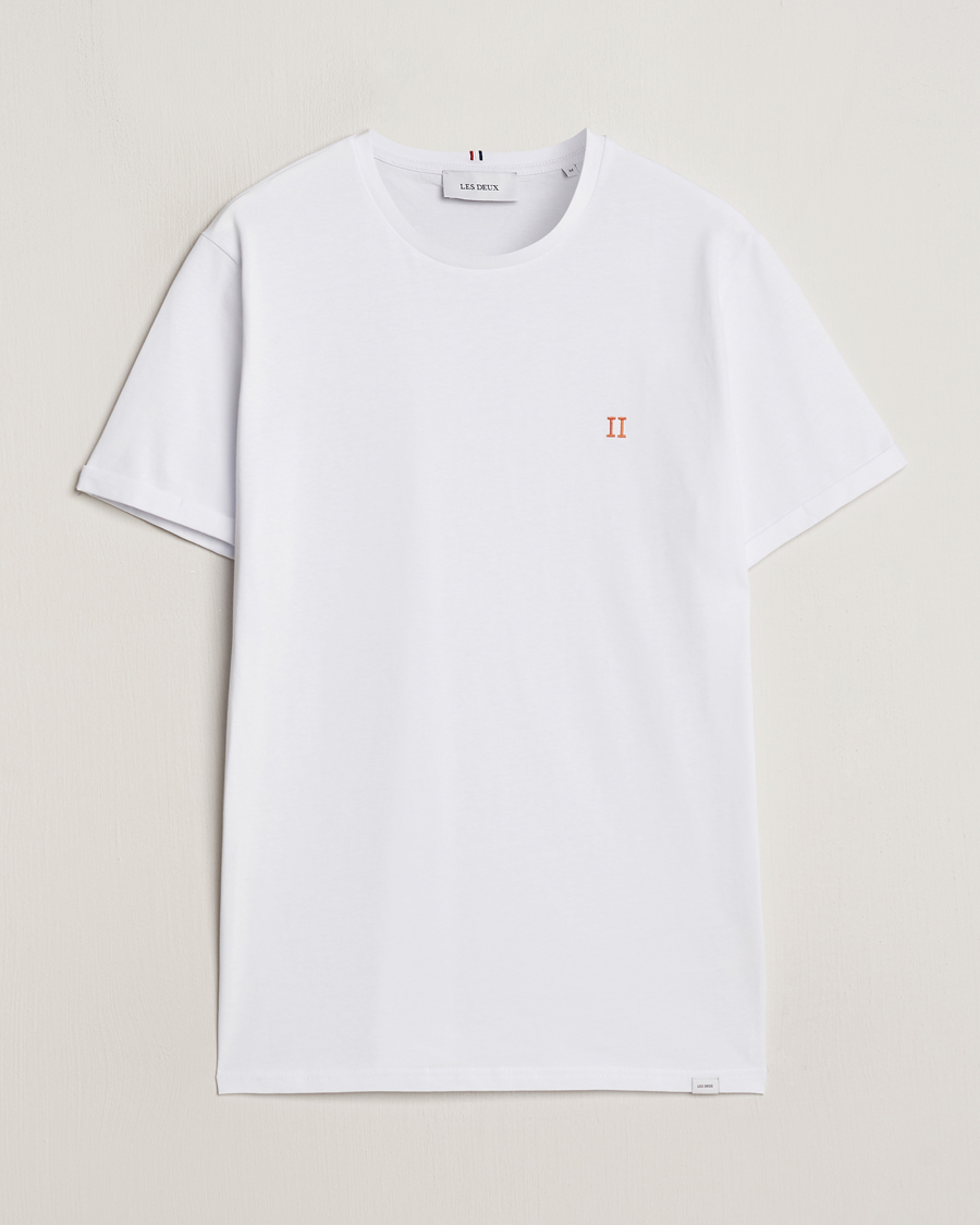 Homme | T-shirts | LES DEUX | Nørregaard Cotton T-Shirt White