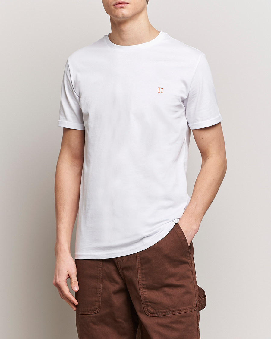 Homme | T-shirts | LES DEUX | Nørregaard Cotton T-Shirt White