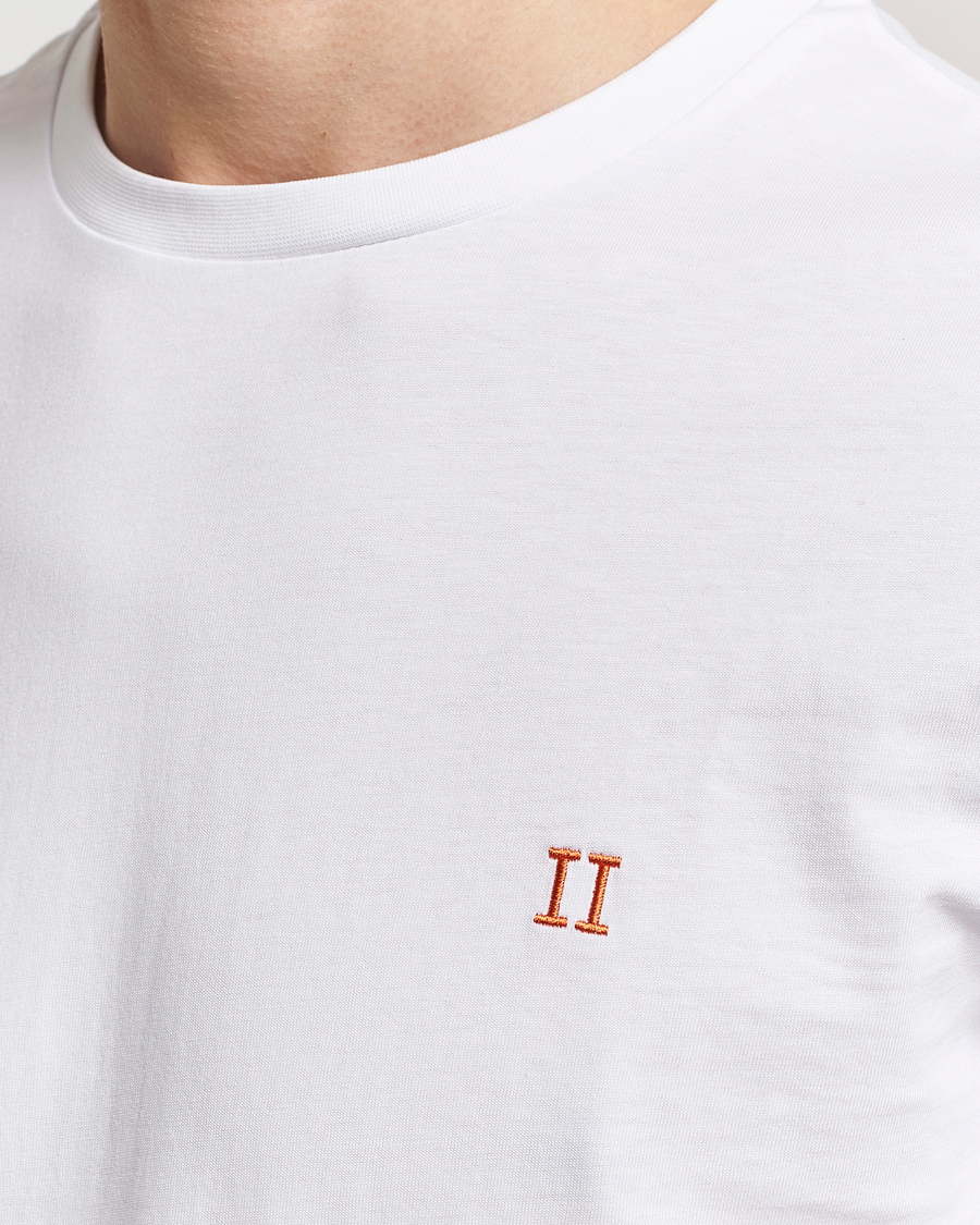 Homme | T-shirts | LES DEUX | Nørregaard Cotton T-Shirt White