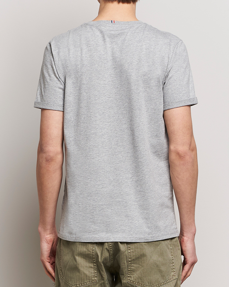 Homme | T-shirts | LES DEUX | Nørregaard Cotton T-Shirt Grey Melange