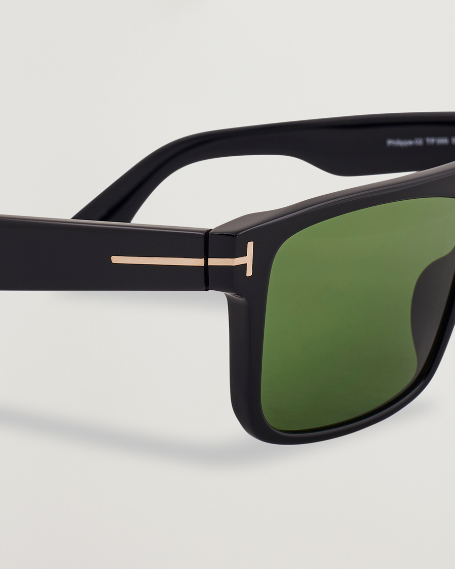 Homme | Lunettes De Soleil | Tom Ford | Phillipe FT0999 Sunglasses Black/Green