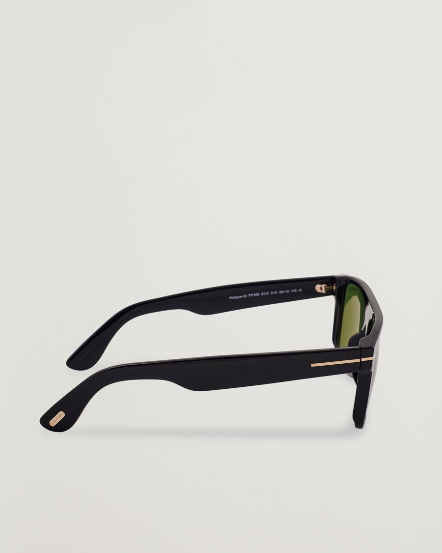 Homme | Lunettes De Soleil | Tom Ford | Phillipe FT0999 Sunglasses Black/Green