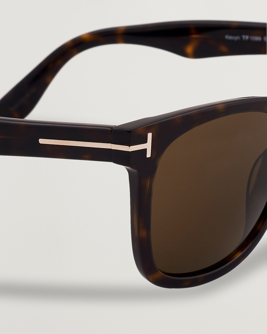 Homme | Lunettes De Soleil | Tom Ford | Kevyn FT1099 Sunglasses Dark Havana/Roviex