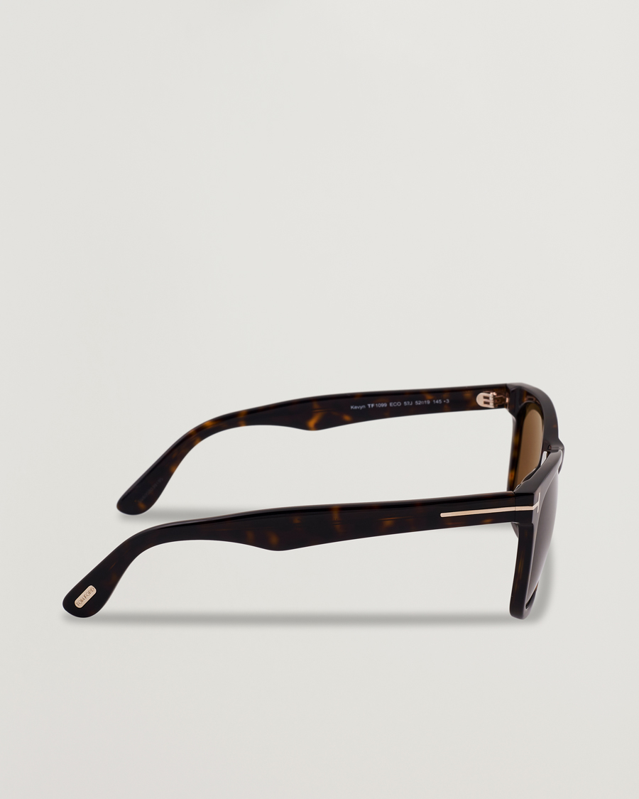 Homme | Lunettes De Soleil | Tom Ford | Kevyn FT1099 Sunglasses Dark Havana/Roviex