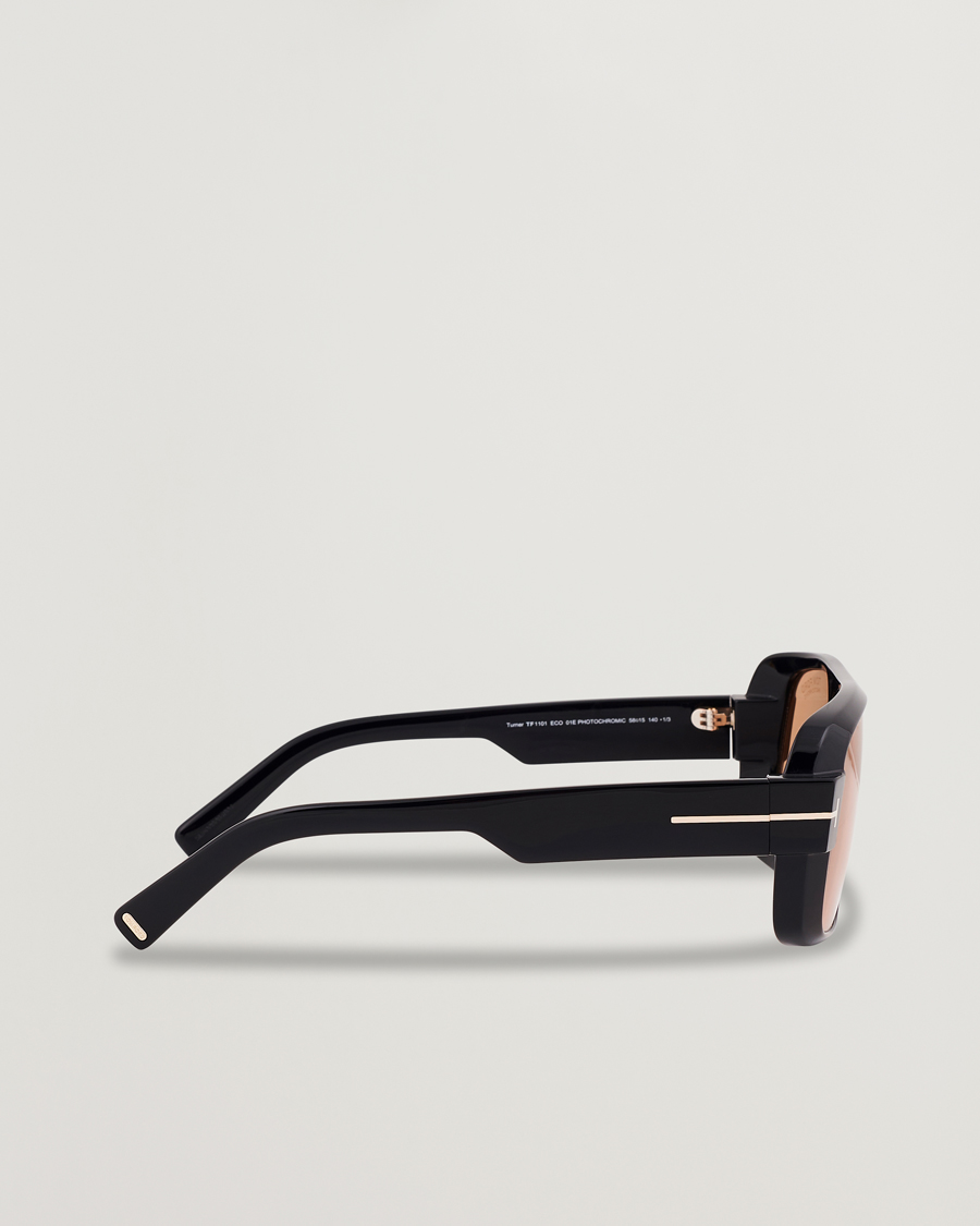 Homme | Lunettes De Soleil | Tom Ford | Turner FT1101 Sunglasses Black/Brown