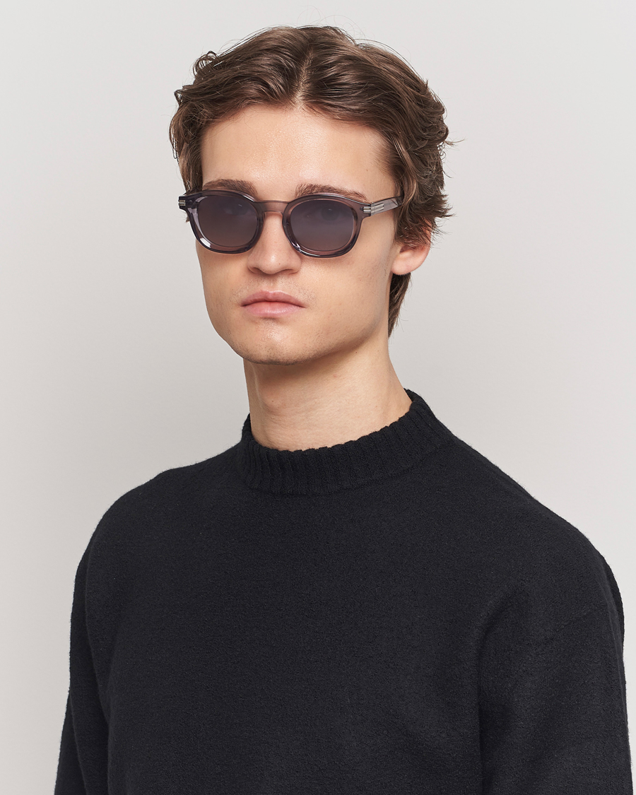 Homme | Sections | Zegna | EZ0229 Sunglasses Grey/Smoke
