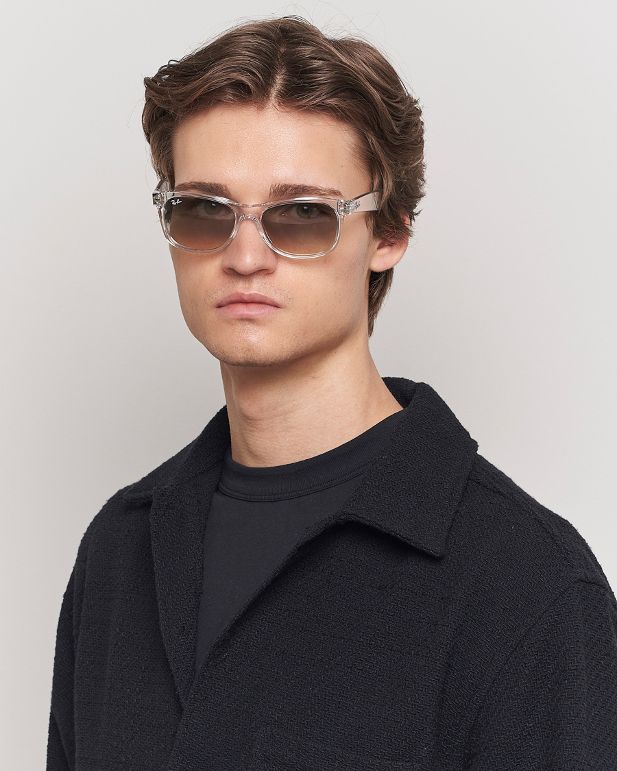 Homme | Lunettes De Soleil | Ray-Ban | New Wayfarer Sunglasses Transparent