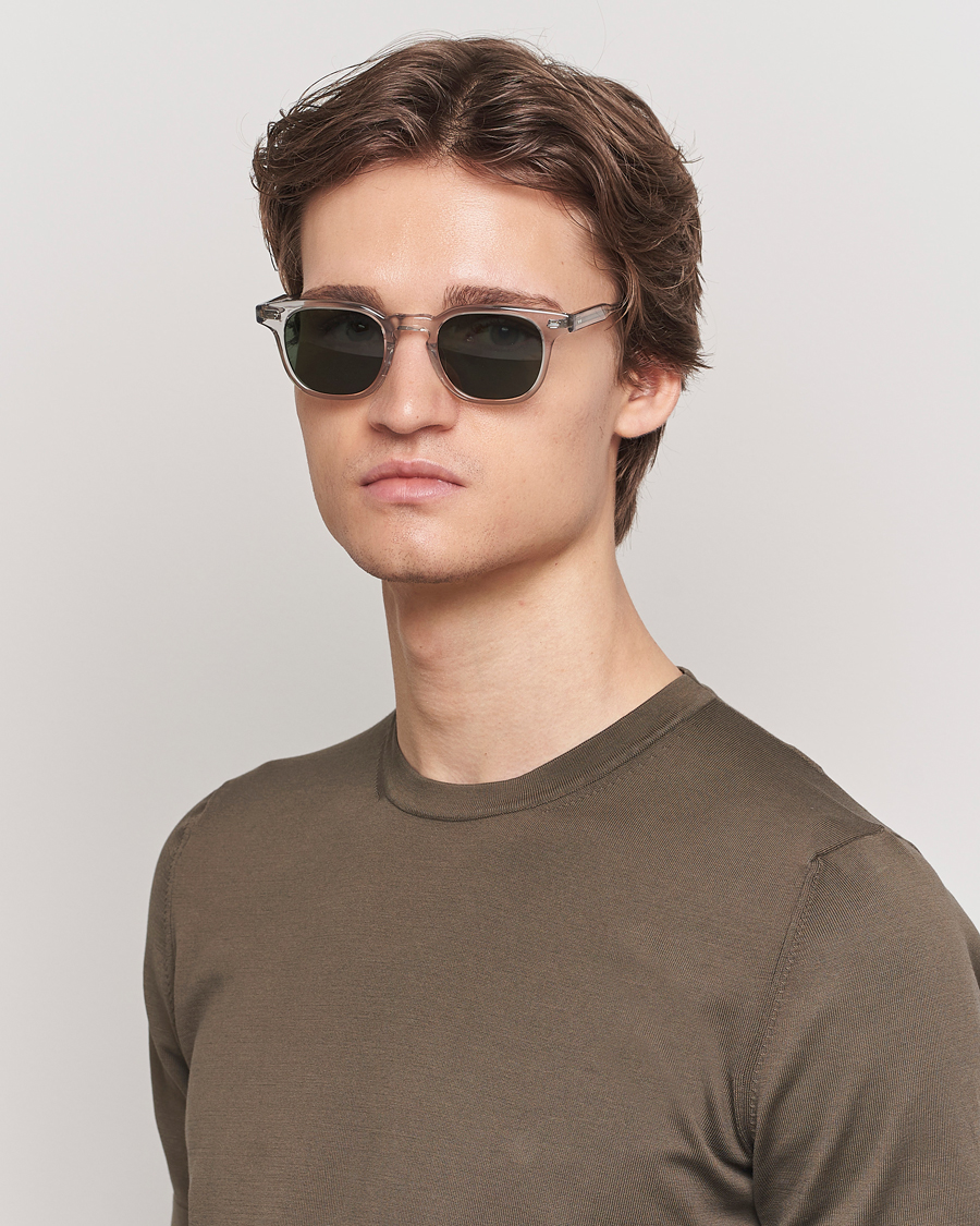 Homme |  | Garrett Leight | Sherwood 47 Sunglasses Transparent