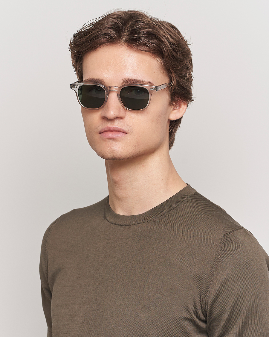 Homme | Lunettes De Soleil | Garrett Leight | Sherwood 47 Sunglasses Transparent