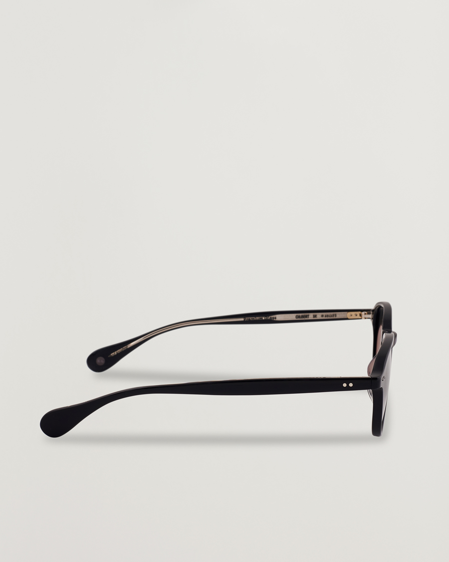 Homme | Garrett Leight Gilbert 46 Sunglasses Black | Garrett Leight | Gilbert 46 Sunglasses Black